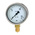RS PRO G 3/8 Analogue Pressure Gauge 100psi Bottom Entry, 0psi min.