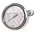 WIKA G 1/4 Analogue Pressure Gauge 25bar Back Entry, 9314196, 0bar min.