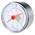 RS PRO Analogue Pressure Gauge 4bar Back Entry, UKAS, 0bar min.