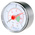 RS PRO Analogue Pressure Gauge 4bar Back Entry, UKAS, 0bar min.
