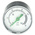 EMERSON – ASCO Analogue Pressure Gauge 10bar Back Entry, 34300014, RS Calibration, 0psi min.
