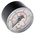 WIKA Analogue Pressure Gauge 2.5bar Back Entry, 7833658, UKAS, 0bar min.