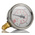 RS PRO G 1/4 Analogue Pressure Gauge 25bar Bottom Entry, 0bar min.