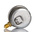 RS PRO G 1/4 Analogue Pressure Gauge 40bar Bottom Entry, 0bar min.