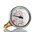 RS PRO G 1/4 Analogue Pressure Gauge 100bar Bottom Entry, 0bar min.