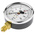 Brannan G 3/8 Analogue Pressure Gauge 10bar Bottom Entry, 34/655/0, 0bar min.