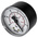 WIKA Analogue Pressure Gauge 0bar Back Entry, 7203736, -1bar min.