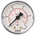 WIKA Analogue Pressure Gauge 2.5bar Back Entry, 7833739, 0bar min.