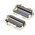 Wurth Elektronik Openable Ferrite Sleeve, 24 x 24 x 39.2mm, For EMI Suppression, Apertures: 1, Diameter 8.5mm