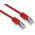 RS PRO Cat6 Male RJ45 to Male RJ45 Ethernet Cable, S/FTP, Red PVC Sheath, 1m