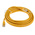 RS PRO Cat6 Male RJ45 to Male RJ45 Ethernet Cable, S/FTP, Yellow PVC Sheath, 5m