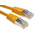 RS PRO Cat6 Male RJ45 to Male RJ45 Ethernet Cable, S/FTP, Yellow PVC Sheath, 5m