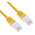 RS PRO Cat6 Male RJ45 to Male RJ45 Ethernet Cable, S/FTP, Yellow PVC Sheath, 1m