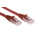 RS PRO Cat6 Male RJ45 to Male RJ45 Ethernet Cable, U/UTP, Red LSZH Sheath, 10m
