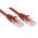 RS PRO Cat5e Male RJ45 to Male RJ45 Ethernet Cable, U/UTP, Red LSZH Sheath, 10m