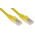 RS PRO Cat5e Male RJ45 to Male RJ45 Ethernet Cable, U/UTP, Yellow LSZH Sheath, 3m