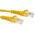 RS PRO Cat5e Male RJ45 to Male RJ45 Ethernet Cable, U/UTP, Yellow LSZH Sheath, 5m