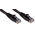 RS PRO Cat6 Male RJ45 to Male RJ45 Ethernet Cable, U/UTP, Black PVC Sheath, 1m