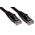 RS PRO Cat6 Male RJ45 to Male RJ45 Ethernet Cable, U/UTP, Black PVC Sheath, 3m