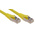 RS PRO Cat6 Male RJ45 to Male RJ45 Ethernet Cable, F/UTP, Yellow LSZH Sheath, 10m