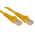 RS PRO Cat5e Male RJ45 to Male RJ45 Ethernet Cable, U/UTP, Yellow LSZH Sheath, 1m