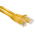 RS PRO Cat6 Male RJ45 to Male RJ45 Ethernet Cable, U/UTP, Yellow PVC Sheath, 2m