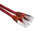 RS PRO Cat5e Male RJ45 to Male RJ45 Ethernet Cable, U/UTP, Red LSZH Sheath, 3m
