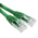 RS PRO Cat6 Male RJ45 to Male RJ45 Ethernet Cable, U/UTP, Green PVC Sheath, 3m