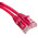 RS PRO Cat6 Male RJ45 to Male RJ45 Ethernet Cable, U/UTP, Red PVC Sheath, 10m