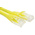 RS PRO Cat6 Male RJ45 to Male RJ45 Ethernet Cable, F/UTP, Yellow LSZH Sheath, 1m