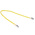 RS PRO Cat5e Male RJ45 to Male RJ45 Ethernet Cable, F/UTP, Yellow PVC Sheath, 0.5m