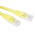 RS PRO Cat6 Male RJ45 to Male RJ45 Ethernet Cable, U/UTP, Yellow LSZH Sheath, 1m