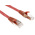 RS PRO Cat6 Male RJ45 to Male RJ45 Ethernet Cable, F/UTP, Red LSZH Sheath, 10m