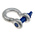 RS PRO Bow Shackle, Zinc Plated Steel, 3.25t