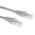 RS PRO Cat5 Male RJ45 to Male RJ45 Ethernet Cable, U/UTP, Grey HDPE Sheath, 250mm, Low Smoke Zero Halogen (LSZH)