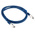 Decelect Cat5 Male RJ45 to Male RJ45 Ethernet Cable, F/UTP, Blue PVC Sheath, 1m