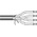 Belden Cat5e Ethernet Cable, F/UTP, Grey PVC Sheath, 100m