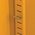 RS PRO Yellow Steel Lockable 1 Doors Flammable Cabinet, 457mm x 457mm x 305mm