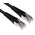 Roline Cat6 Male RJ45 to Male RJ45 Ethernet Cable, S/FTP, Black PVC Sheath, 20m