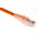 RS PRO Cat6 Male RJ45 to Male RJ45 Ethernet Cable, UTP, Orange LSZH Sheath, 2m