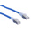 RS PRO Cat6a Male RJ45 to Male RJ45 Ethernet Cable, S/FTP, Blue LSZH Sheath, 5m