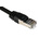 RS PRO Cat6 Male RJ45 to Male RJ45 Ethernet Cable, F/UTP, Black LSZH Sheath, 20m