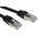 RS PRO Cat6 Male RJ45 to Male RJ45 Ethernet Cable, F/UTP, Black LSZH Sheath, 25m