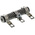 Vishay 1Ω ±10% 25W Adjustable Wire Wound Resistor 50mm