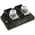 TE Connectivity, 470Ω 100W Thick Film Chassis Mount Resistor BDS2A100470RK ±10%