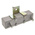 TE Connectivity, 2.2Ω 30W Wire Wound Chassis Mount Resistor SQBW302R2JFASTON ±5%