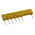 Vishay, CNS 471 9 kΩ ±0.1% VOLT/D Resistor Array, 6 Resistors, 0.6W total, SIP, Pin
