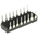 Bourns, 4100R 330Ω ±2% Isolated Resistor Array, 8 Resistors, 2.25W total, DIP, Through Hole