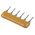 Bourns, 4600X 10kΩ ±2% Bussed Resistor Array, 5 Resistors, 0.75W total, SIP, Through Hole