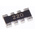 Bourns, CAY16 22Ω ±5% Isolated Resistor Array, 4 Resistors, 0.25W total, 1206 (3216M), Convex